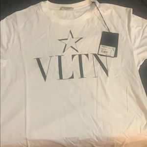 Valentino White T Shirt Brand New Size Med w/ Tag